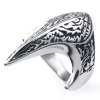classic men ring phoenix firebird rings alloy rock punk accessories jewelry for male christmas party gift