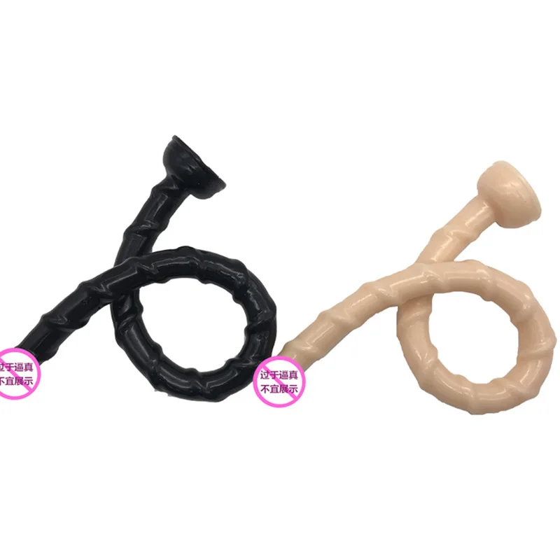 Экстра-Длинная нить Анальная пробка в задней части корта кремния гей