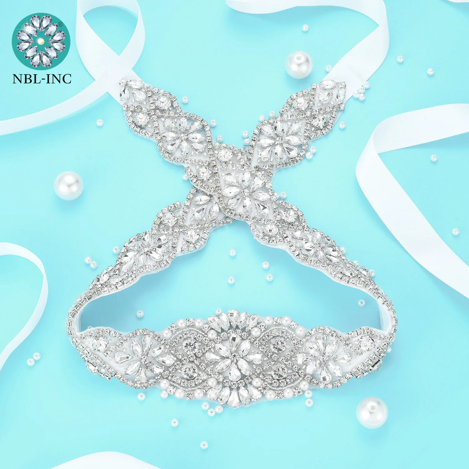 (1 шт) стразы свадебные пояса свадебное платье со стразами пояс с украшением в