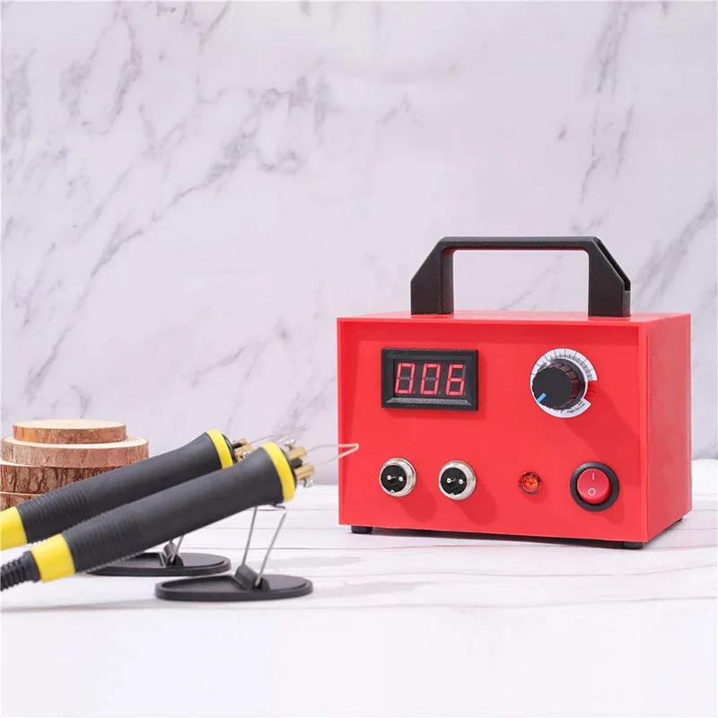 Wood Burning Kit 23 Pcs Craft Tool Adjustable Dual Pen with Digital Display(100W) EU Plug | Инструменты