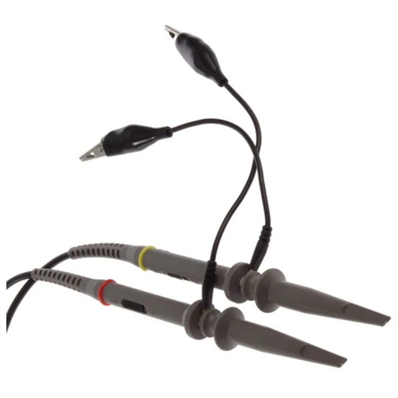 2 Pack P6100 100 MHz Oscilloscope Probe 10:1 and 1:1 Switchable for Rigol Atten Owon Siglent | Инструменты