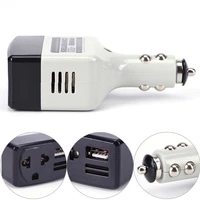 auto charger 220v mobile charger power with usb adapter dc 12v to ac converter