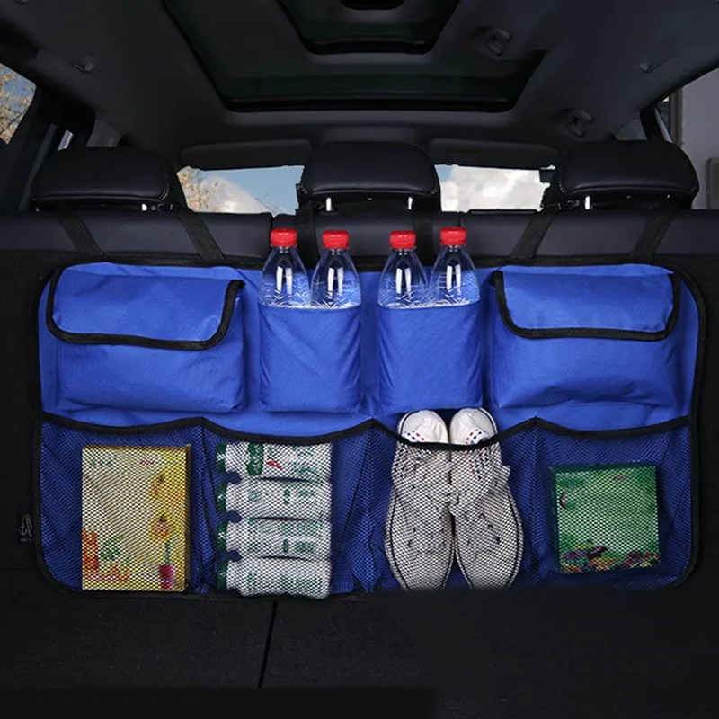 Универсальный автомобильный органайзер Сетчатая Сумка на заднее сиденье