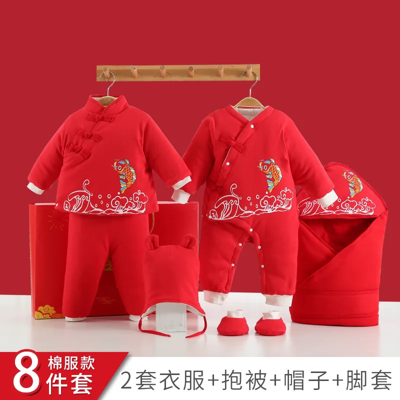 

Baby Girl Boy Clothes Sets Cotton Baby Gift Newborn Clothes Soft Winter Cotton Underclothes CBX048