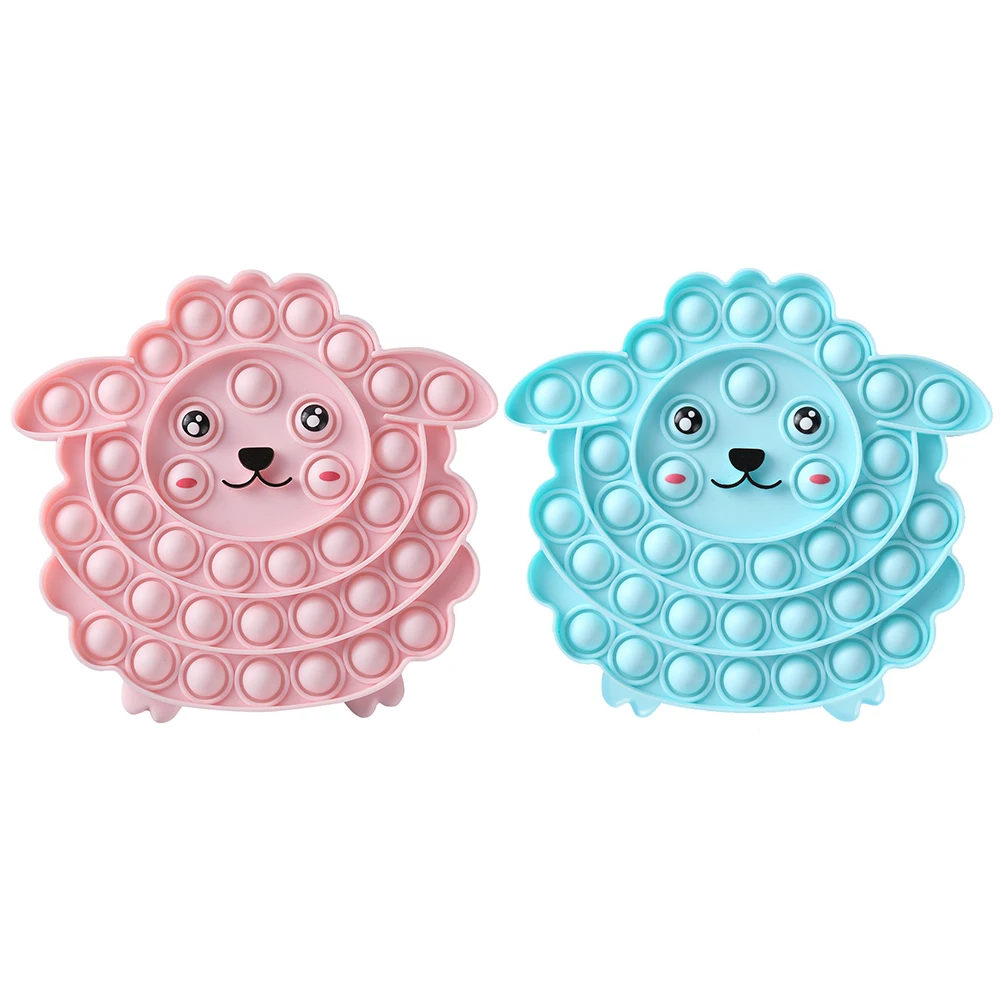 

Silicone Push Bubble Sensory Toy Bubble Anti-stress Relaxing Educational fidget Autism Toys Stress Relief for Kids Adults