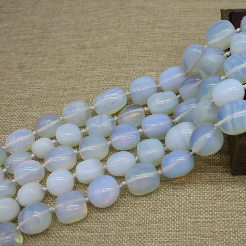 18 шт. незакрепленные бусины с опалом 10-15 мм |