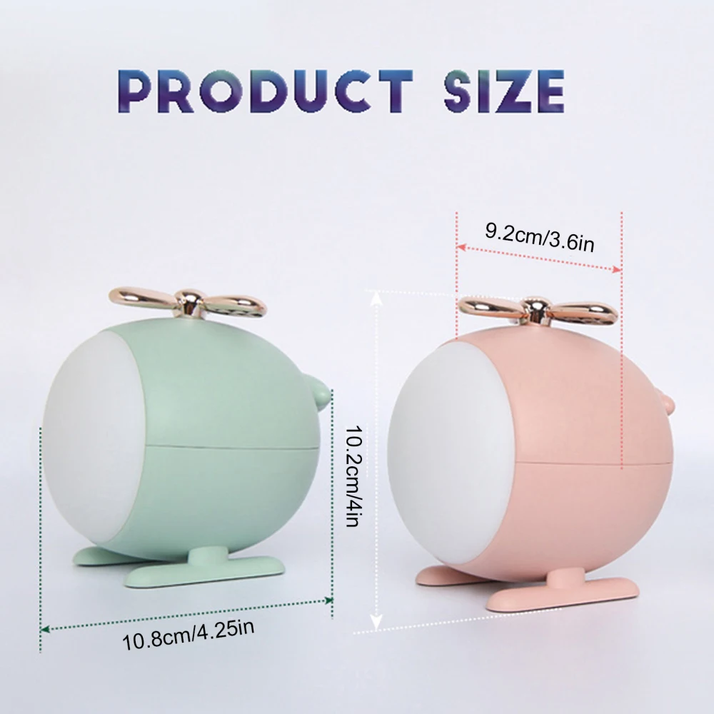 Настольная лампа для вертолета ночник со светодиодным винтом приглушаемый