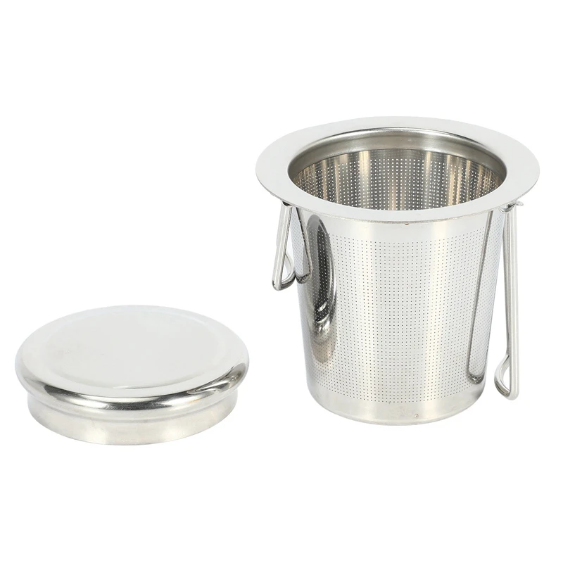 

1Pcs Tea Infuser Filter Tea Strainer Reusable Tea Filter Basket with 2Pcs Coffee Measuring Scoop 15 Ml & 30 Ml