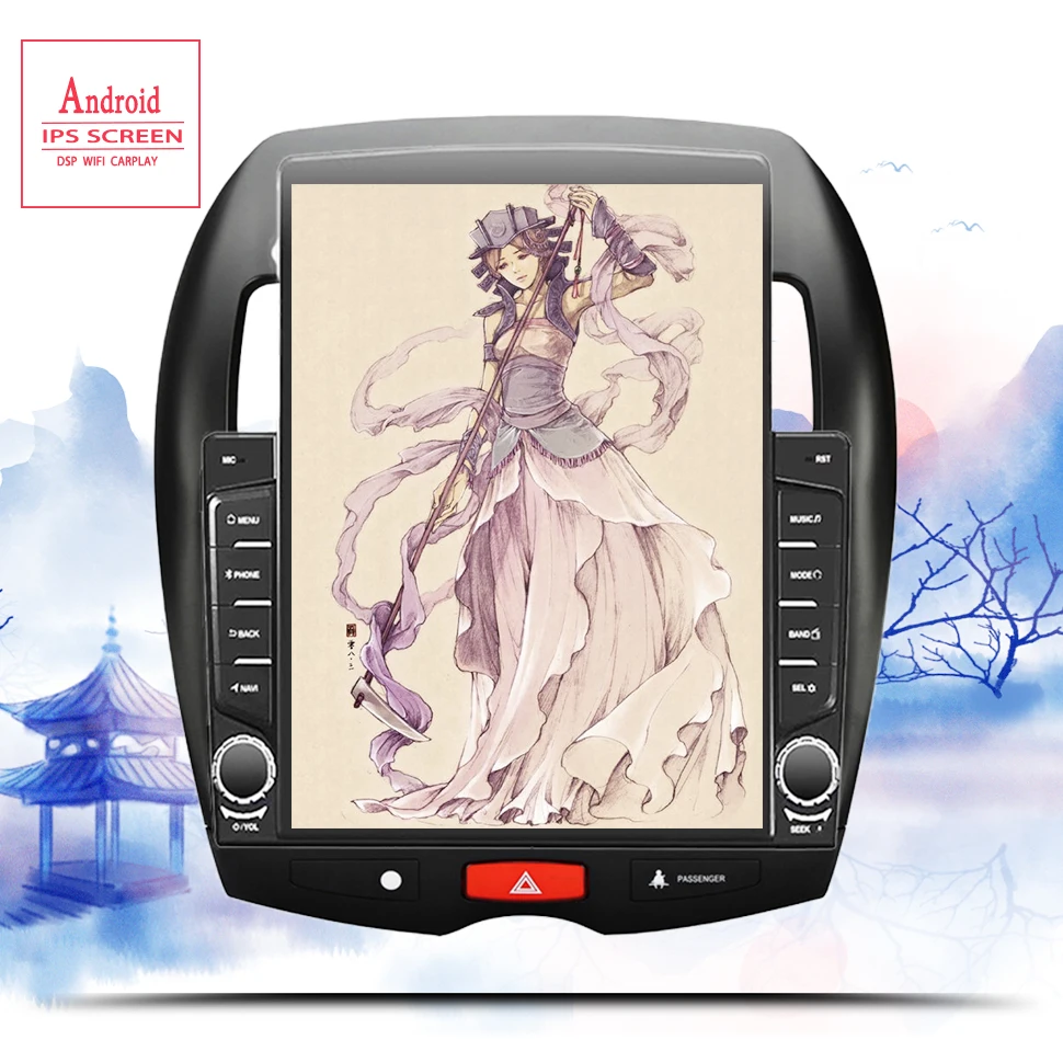 Автомобильный мультимедийный DVD-плеер 8 ГБ ОЗУ android 11 0 для Mitsubishi ASX 2010 12 2013 2014 2015