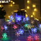 СВЕТОДИОДНАЯ Гирлянда в виде снежинок, 1,5236 м