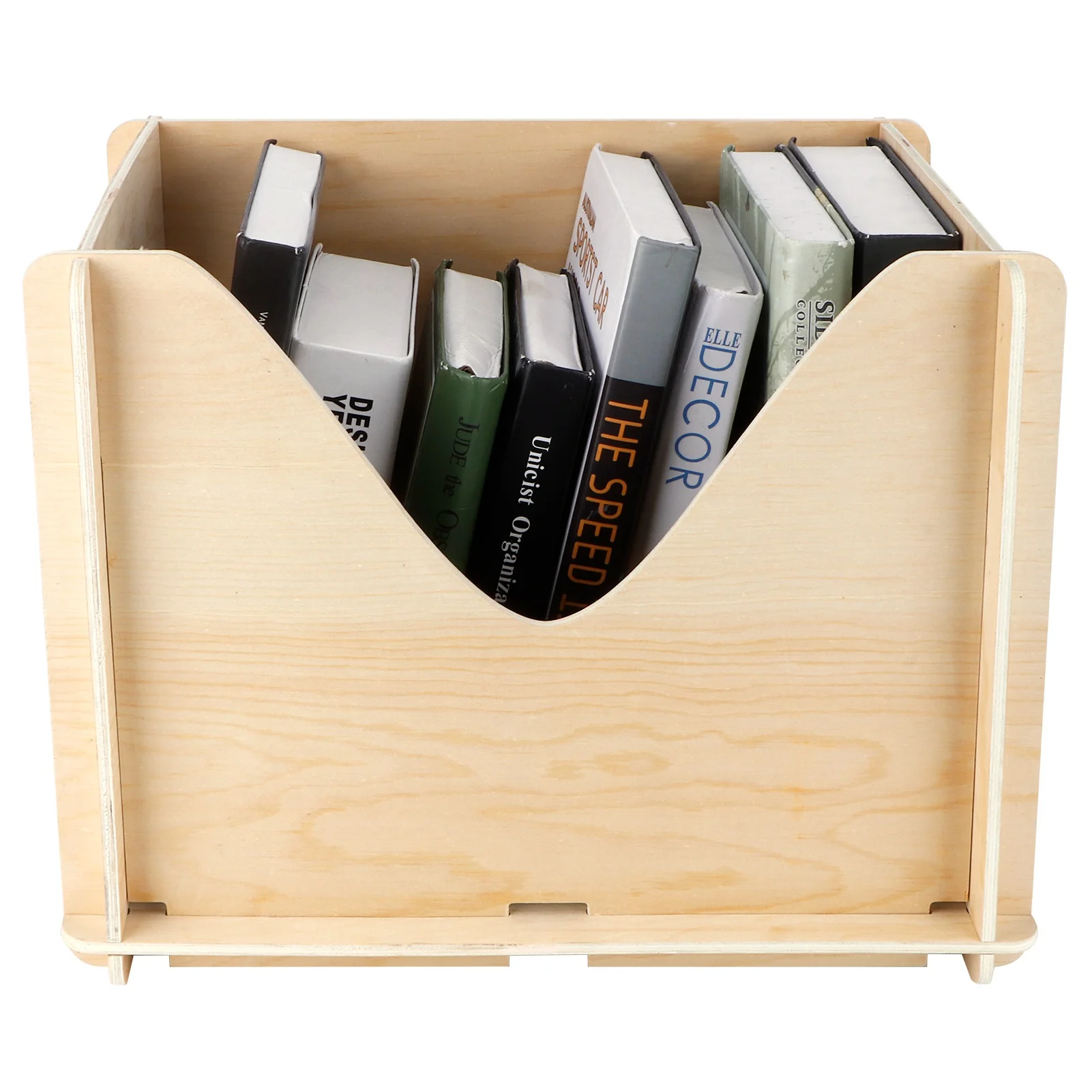 

Unfinished Wooden Box Storage Organizer Container for DIY Craft Collectibles Arts Home Decor