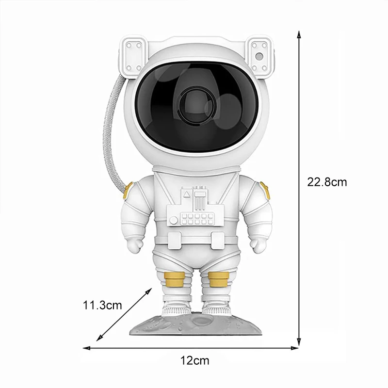 Светодиодный проектор вращающийся астронавт ночник красочная звезда галактика