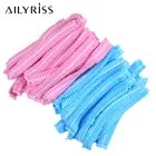 Одноразовые 2040 шт нетканый эластичный колпачок волос для наращивание ресниц ткань для макияжа волос чистая шапка s стерильный макияж шляпа