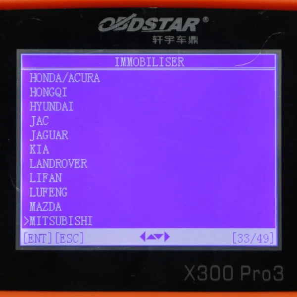 OBDSTAR X300 PRO3 X-300 ключ мастер с иммобилайзером+ регулировка одометра+ EEPROM/PIC+ OBDII+ для Toyota G& H чип все ключи потеряны