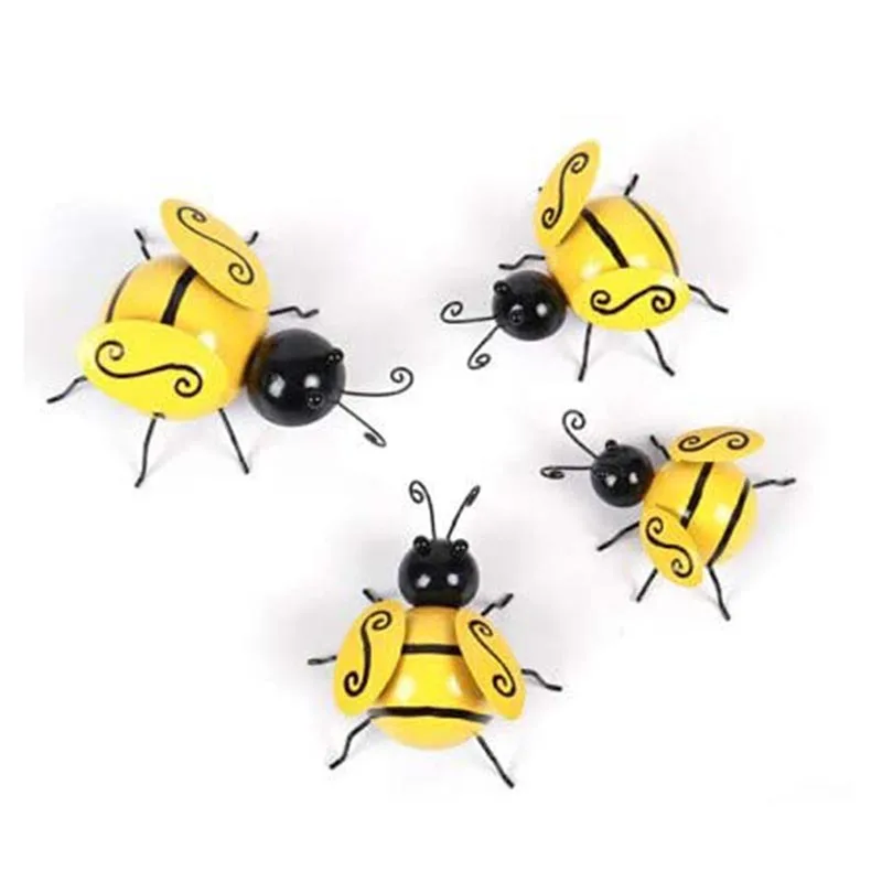 Декоративный Деревянный Шмель ностальгия настенное украшение садовый Двор