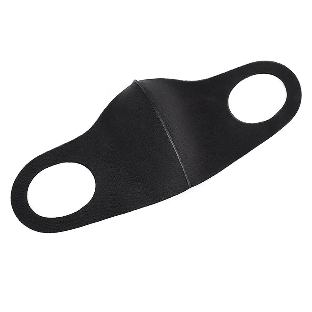 Маска для езды на велосипеде трехмерная моющаяся дышащая однотонная тонкая