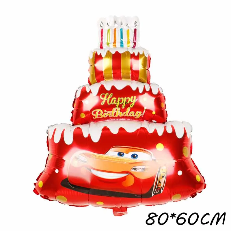 

Cartoon Disney Cars Lightning McQueen Theme Aluminum Film Balloon Children Birthday Party Gift Decorations Baby Shower Supplies