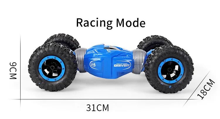 4WD трюк автомобиль игрушки 2,4 г RC автомобиль Твистер двухсторонний флип деформация скалолазание автомобиль сильная мощность открытый RC гоночный автомобиль гусеничный автомобиль