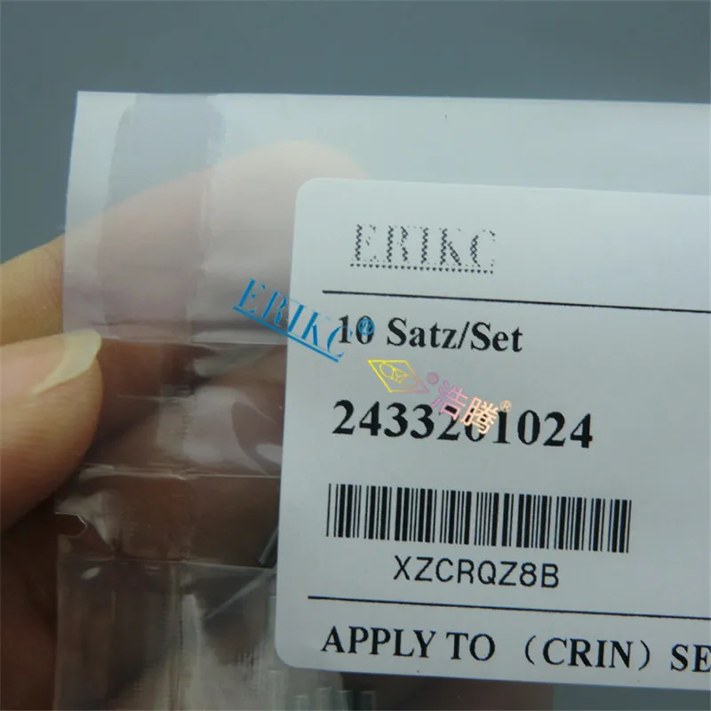 ERIKC Соленоидный клапан штифт 2433201024 стандартный дизельный инжектор впрыскиватель