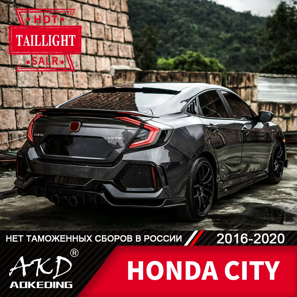 Задняя фара для автомобиля Honda Civic G 10X2017 2020 светодиодные задние фары