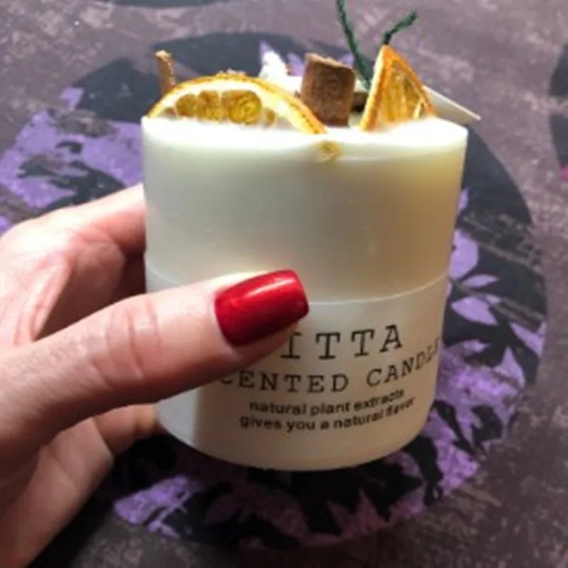 Ароматерапия из свечей изготовление украшения дома соевого воска четыре стиля