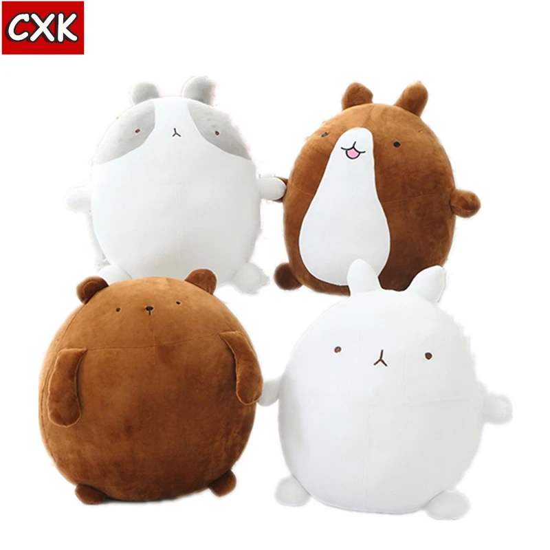 Милый кролик Molang милый белый мягкая кукла Детская плюшевая игрушка Kawaii Bunny