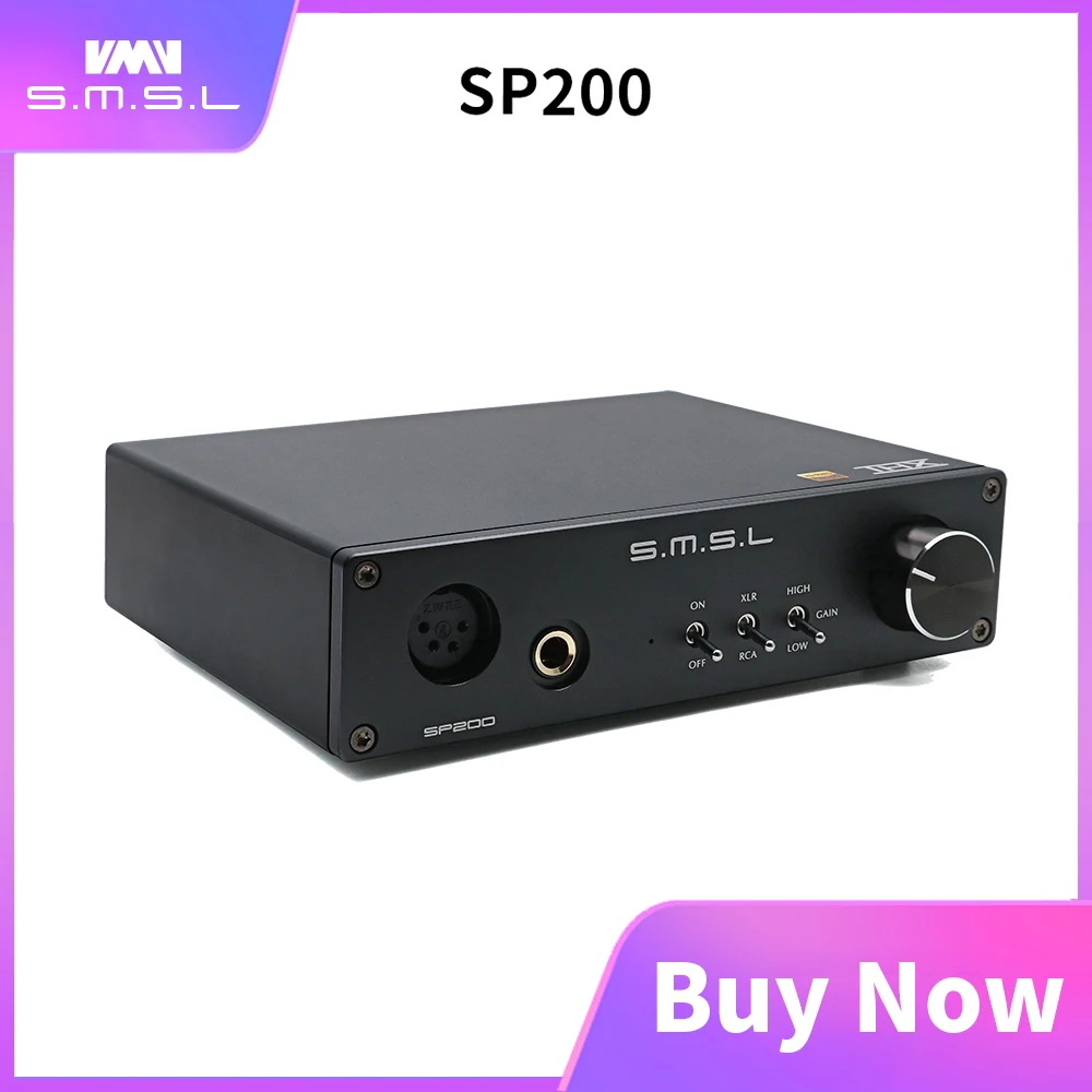 SMSL SP200 THX AAA 888 технология сбалансированный hifi усилитель с XLR RCA входным усилителем