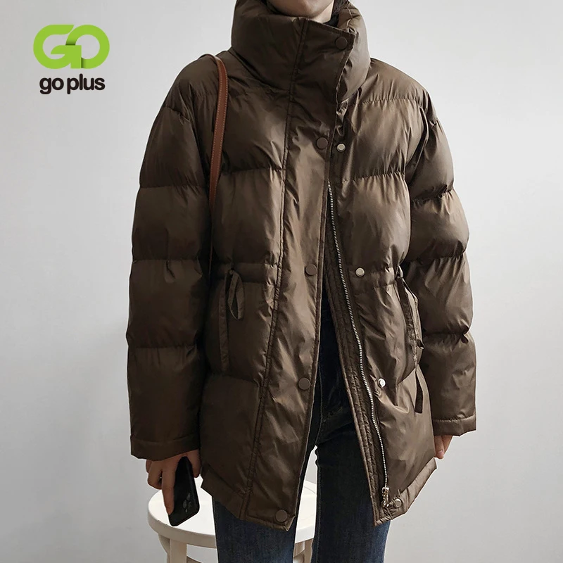 

GOPLUS Parkas Winter Jacket Women Black Quilted Coats Korean Style Jackets Manteau Femme Winterjas Dames Abrigo Mujer C11835