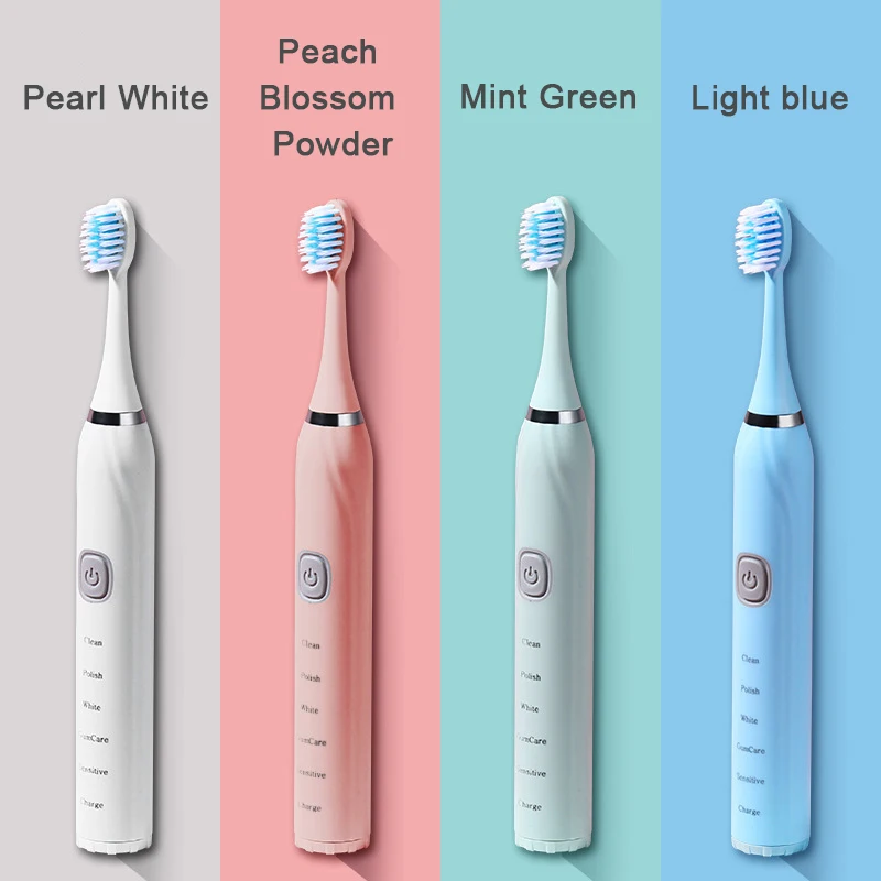 Зубная щетка электрическая для взрослых и детей перезаряжаемая