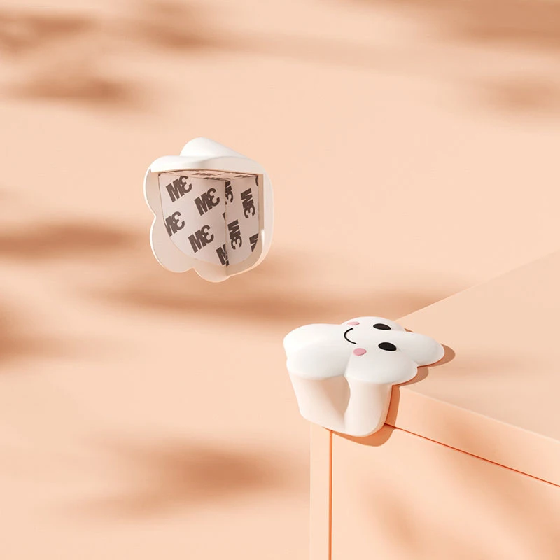 

2pcs Silicone Protector Glass Angle Table Corner Edge Protection Cover Silicone Children Anticollision Edge Corner Guards