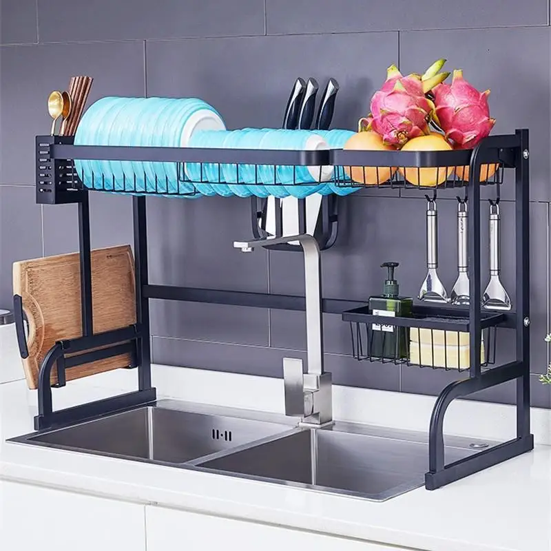 

De Platos Almacenaje Sink Sponge Refrigerator Organizer Stainless Steel Cozinha Cocina Organizador Kitchen Storage Rack Holder