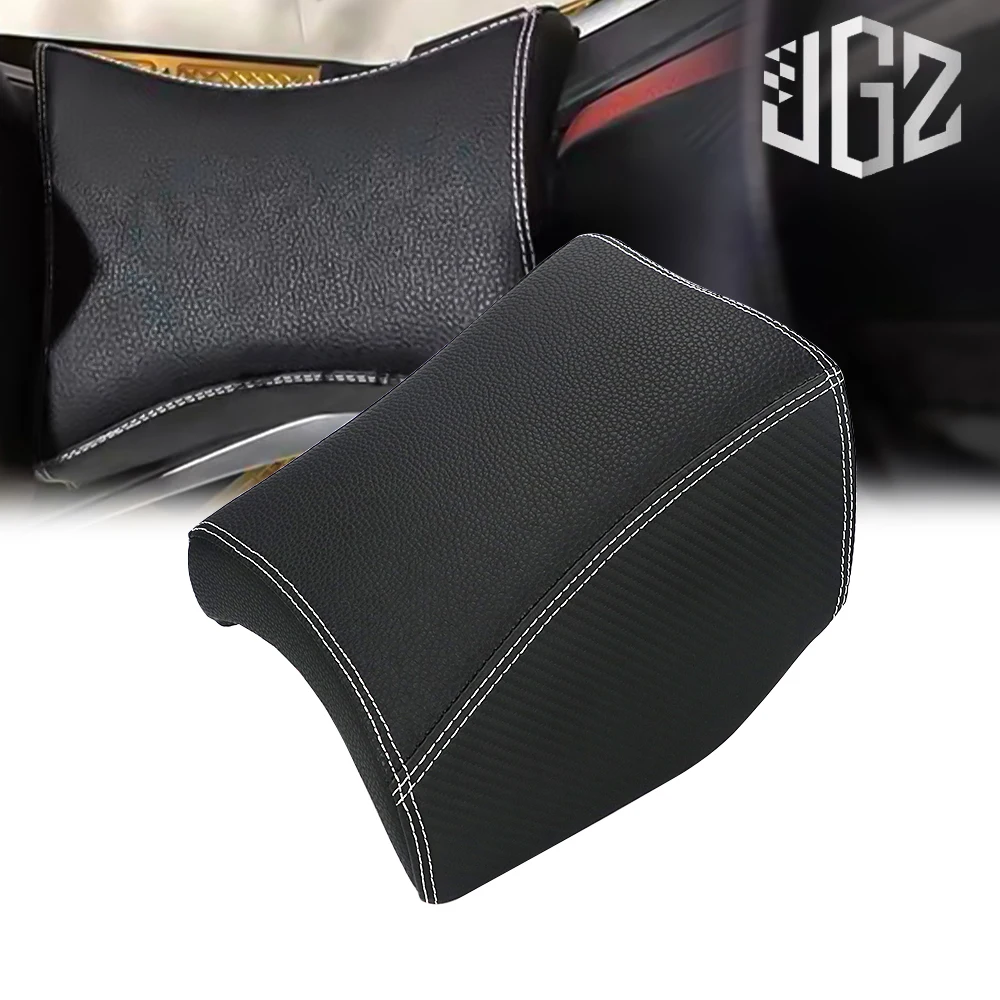 

Motorcycle Front Fuel Tank Cushion Child Seat Cover ABS PU Leather Seat Cushion for YAMAHA XMAX 250 300 2017 2018 Accessories