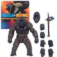 with color 20 cm 1box king kong vs godzilla 2021 movie version model kingkong skull island gorilla monster action figures toy