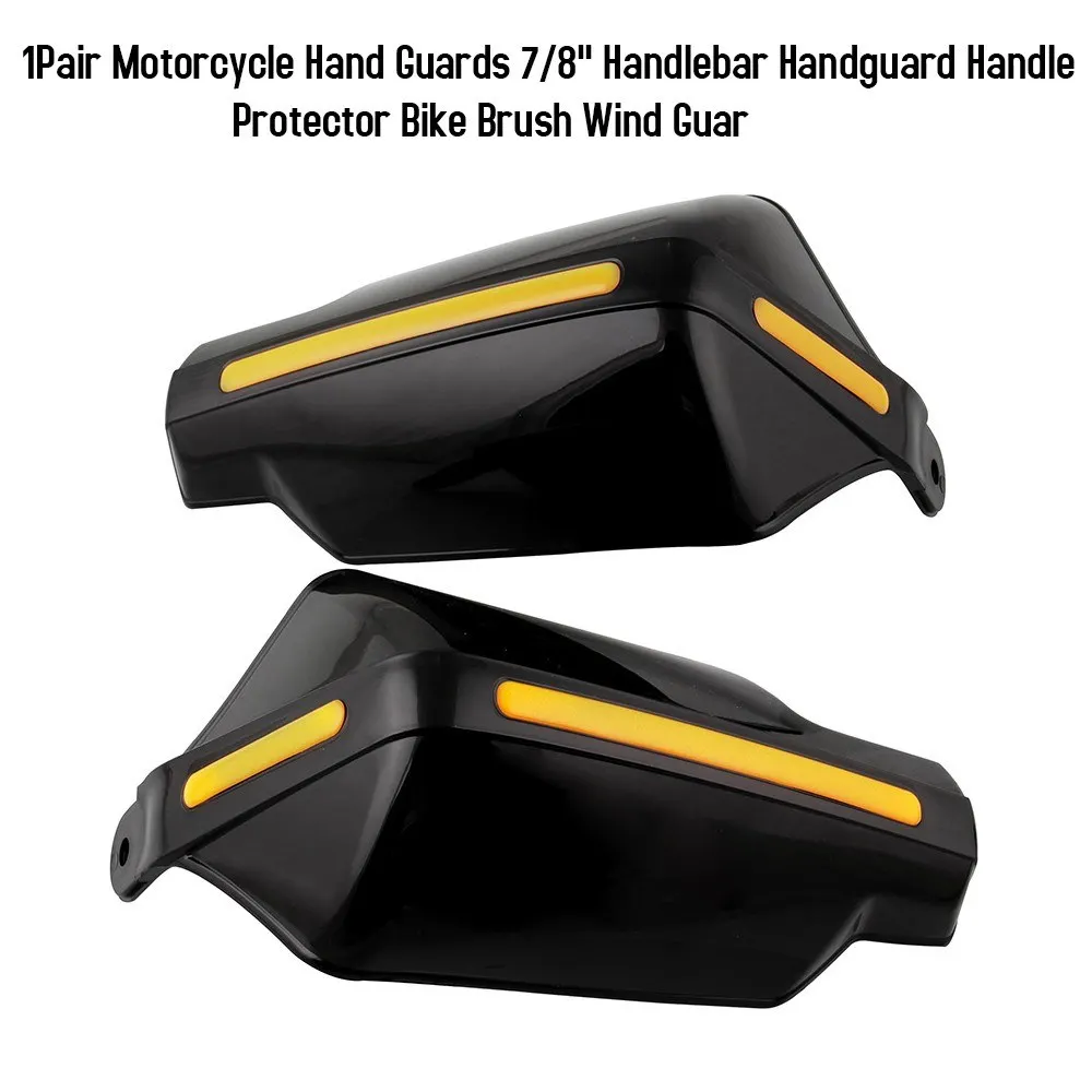 1 Paar мотоциклетные рукавицы 7/8 &quotStuur Handguard Handvat Protector Fiets Borstel Wind | Автомобили и