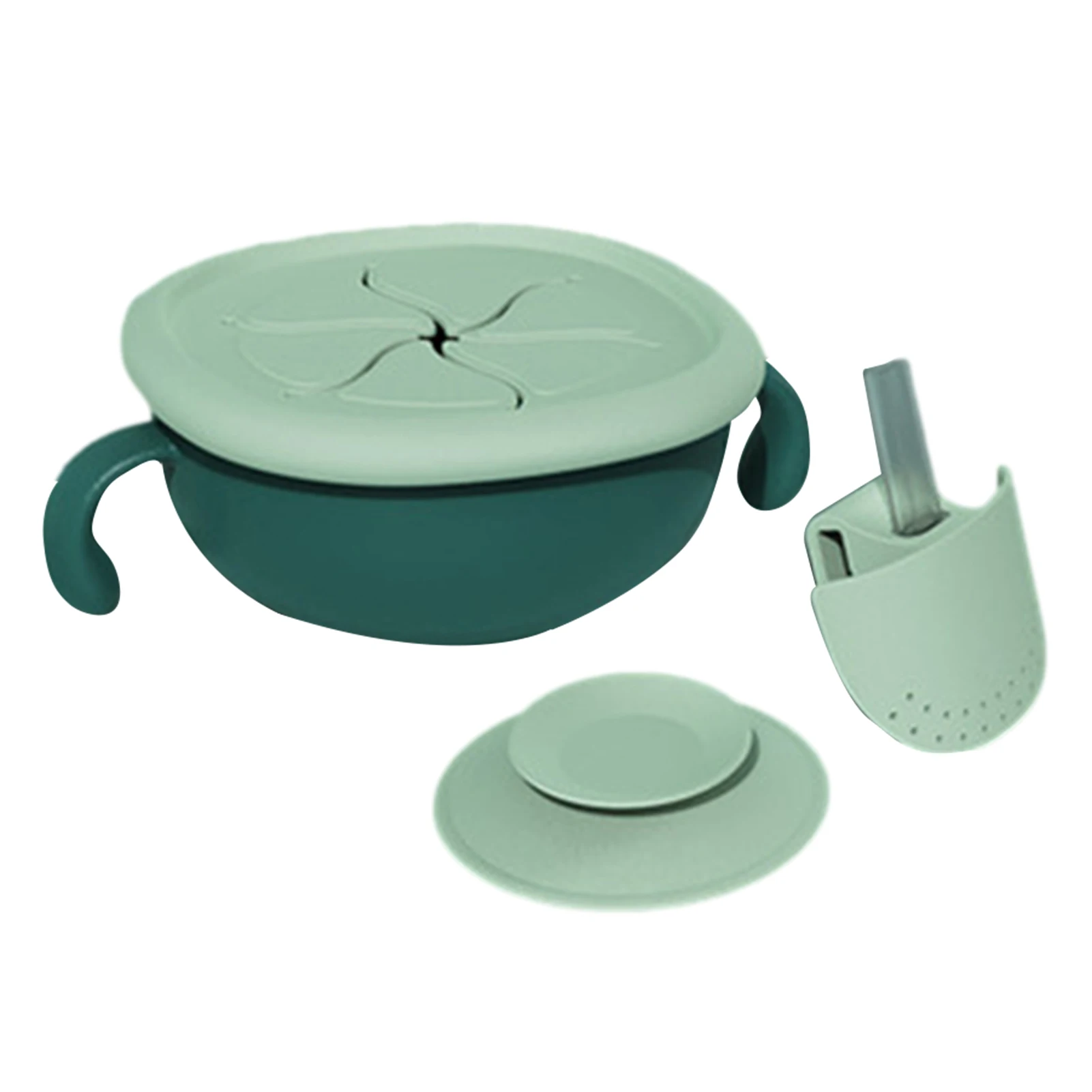 

Набор детских чашек 3 в 1 из силикона, без БФА