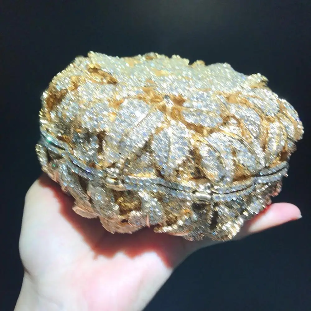 

New Wedding Diamonds Bag Rhinestone clutches Bags Ladies Luxury clutch Bag for Wedding&Party Purses Handbag female purse wallet