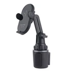 Быстрое беспроводное зарядное устройство Qi 10 Вт, автомобильный держатель для телефона с автоматическим зажимом и 3 магнитными зарядными головками для мобильного телефона