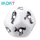 12-сторонние секс кости Смешные любовные позиции секс-игрушки для пар инструменты азартные игры Сексуальная осанка взрослые игры Прелюдия подарок эротический крэпс