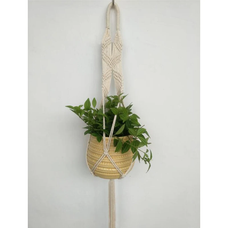 Веревка из пеньковой веревки новинка плетеная веревка для горшков зеленых