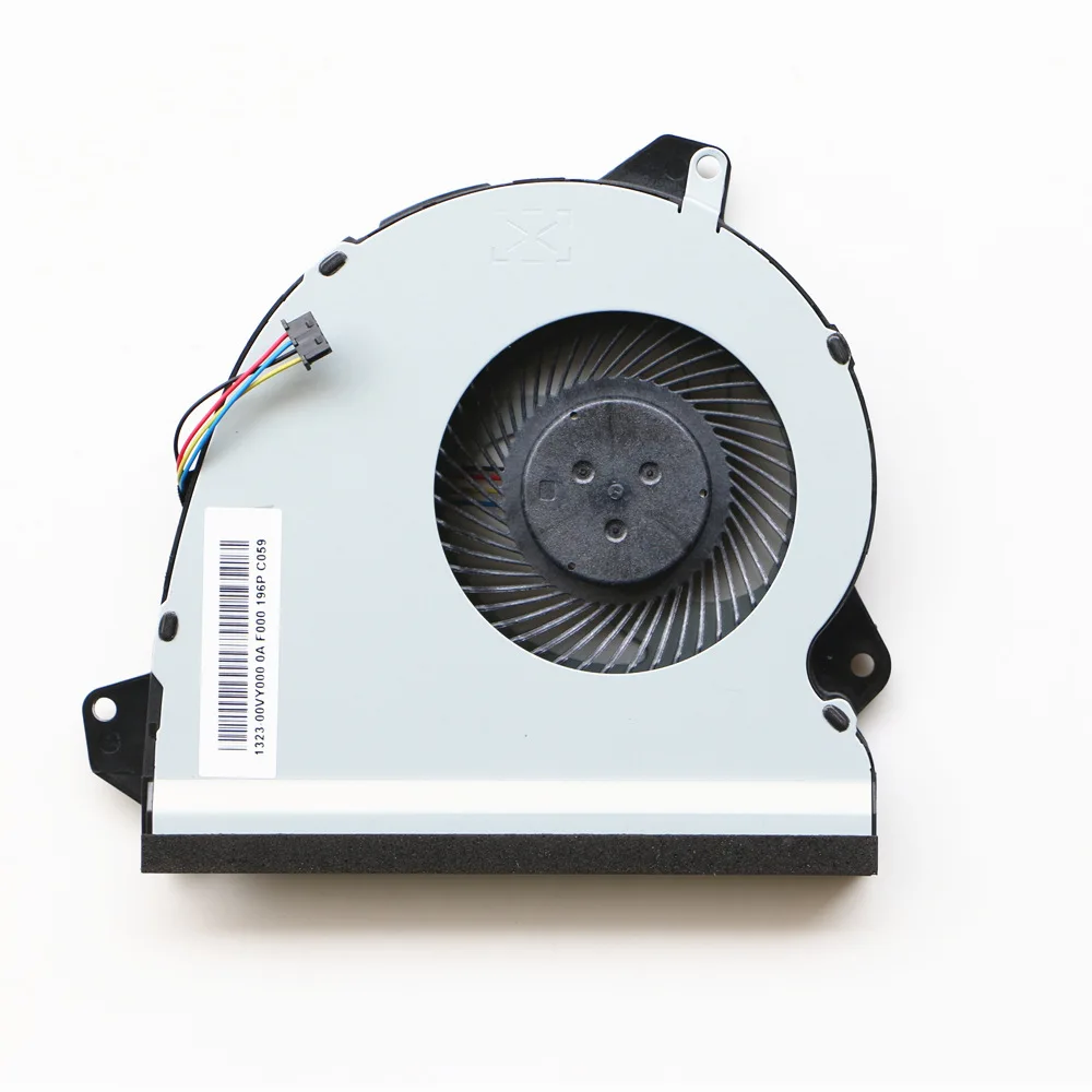 

QAOOO FCN FJ5N Fan For ASUS GL553V GL553VD GL753V GL753VD ZX53VD ZX53VE ZX53VW ZX53V FX53V FX53VE CPU Cooling Fan