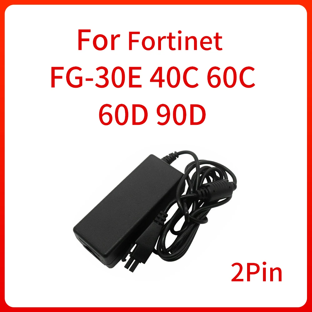 Блок питания переменного тока 2-контактный штекер для Fortinet FG-40C 60C 60D 90D 30E FortiGate