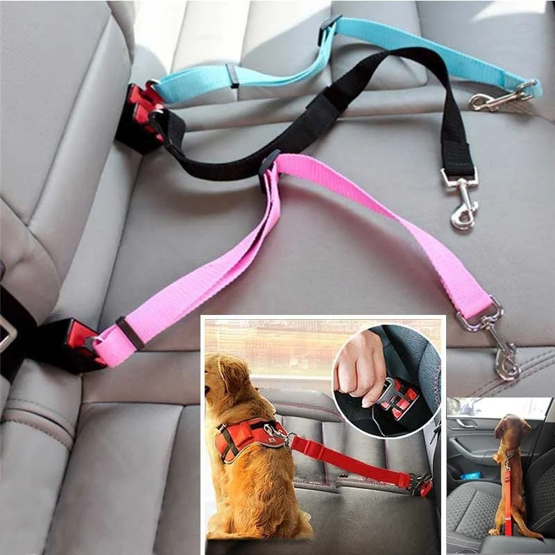 1 шт. ремень безопасности для собаки кошки поводок ведущий модный регулируемый