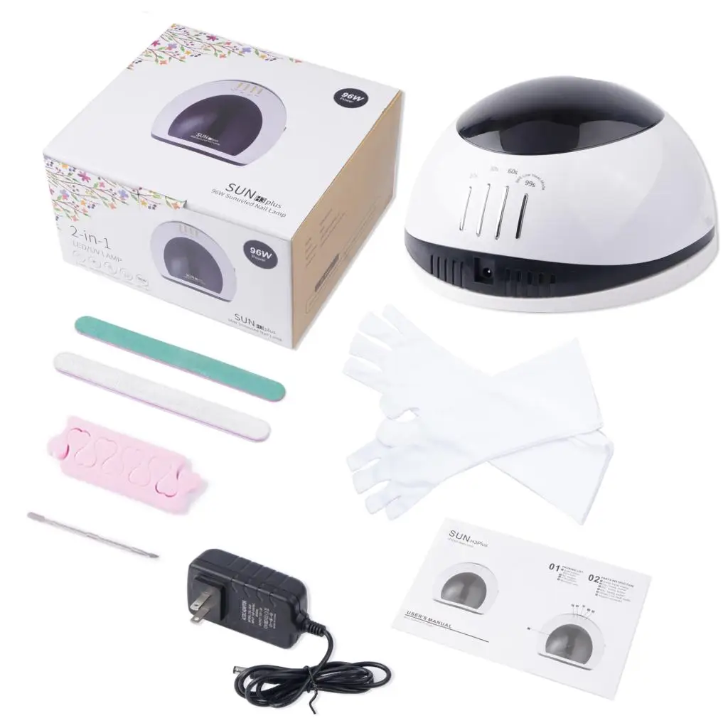 SUNH3Plus 96 Вт УФ Led Индукционная Сушилка для ногтей всех типов лампа сушки гелевых