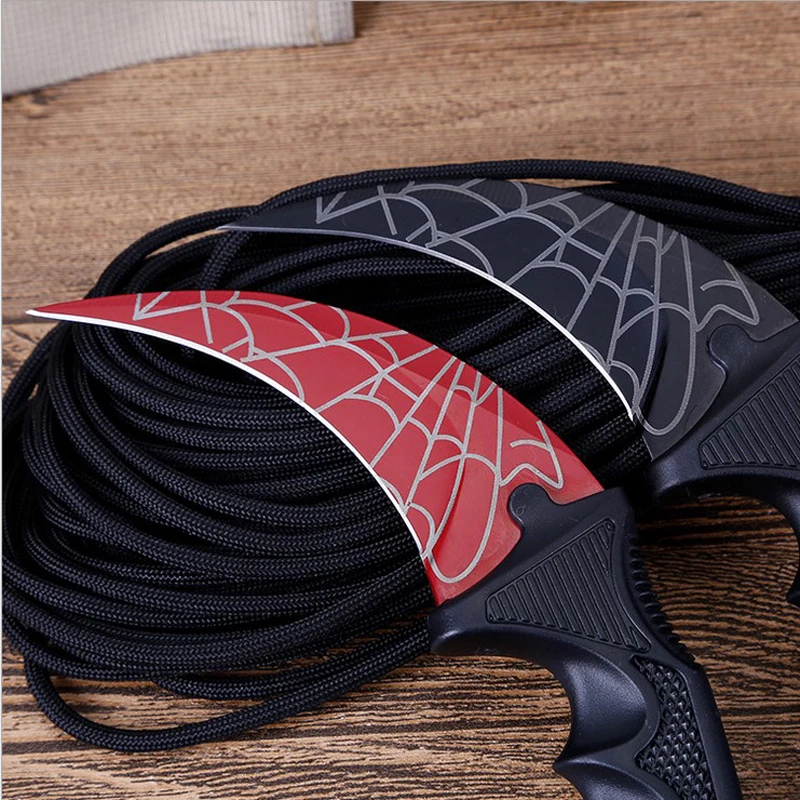 Охотничий нож CS GO тактический боевой шейный Нож Коготь для кемпинга пешего