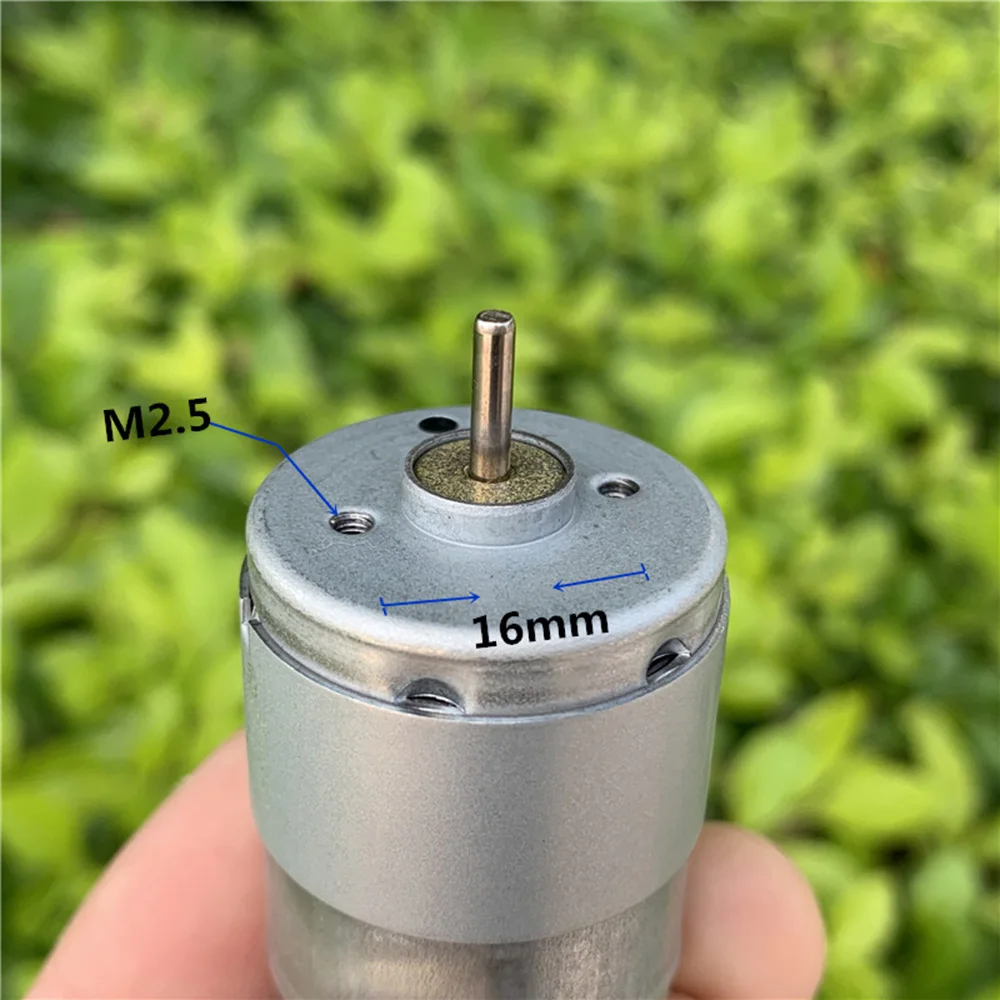 High Speed Mabuchi Mini RS-365PH-12190 Motor DC 12V-24V 18V Carbon Brush Hot Air Gun Household Appliances Massage Stick | Обустройство