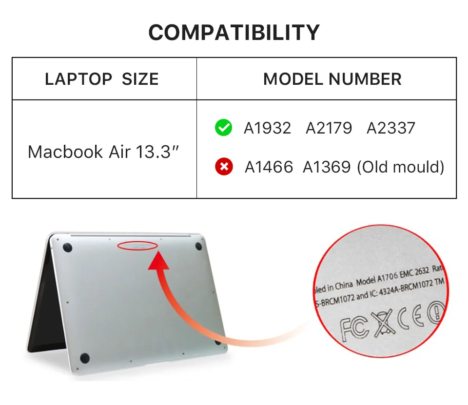 CONTACT'S FAMILY Винтажный чехол из искусственной кожи для ноутбука Apple MacBook Air 13 3 дюйма