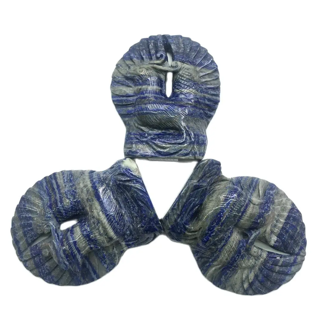 

Изысканные лечебные камни в виде животных, около 100 мм, натуральный кристалл лазурита, Павлин для украшения и коллекции LLW