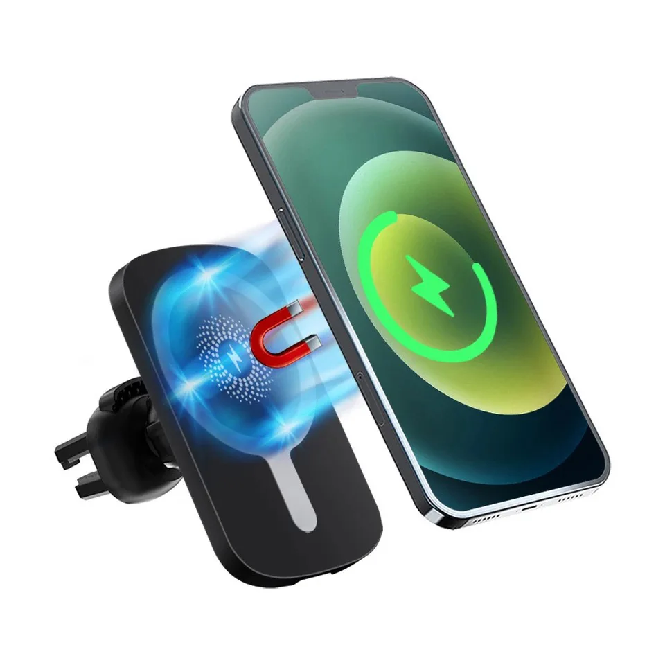 

Betty 15W Car Mount Magnetic Car Charger type c for Mobile Phone Holde magsafing Wireless Charger induction bracket Car Adapter