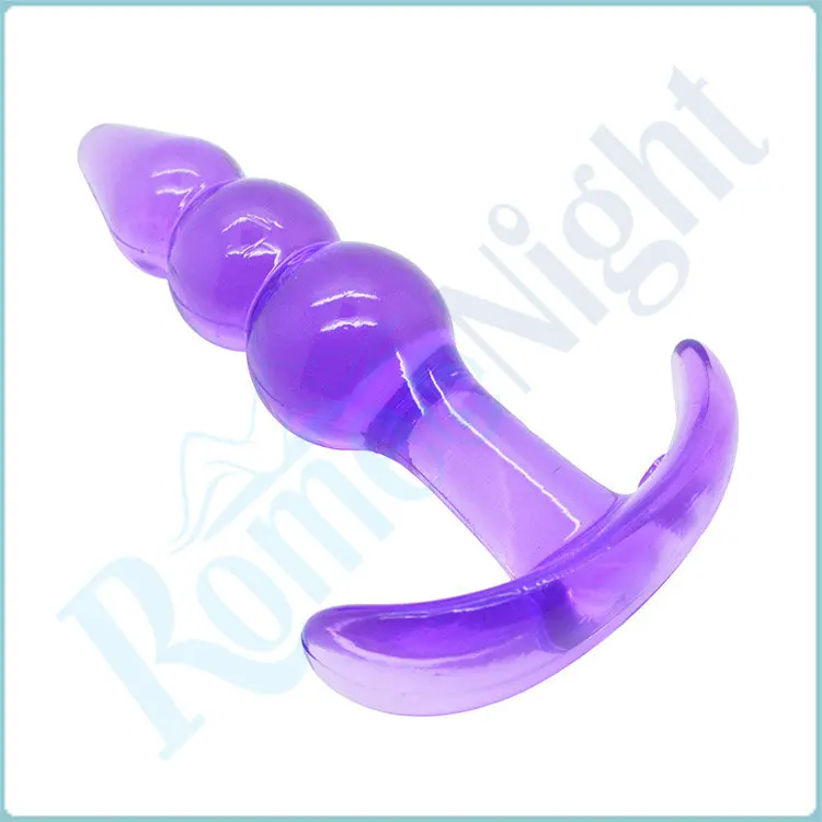 RomeoNight желе водонепроницаемые анальные секс игрушки Анальная пробка товары для