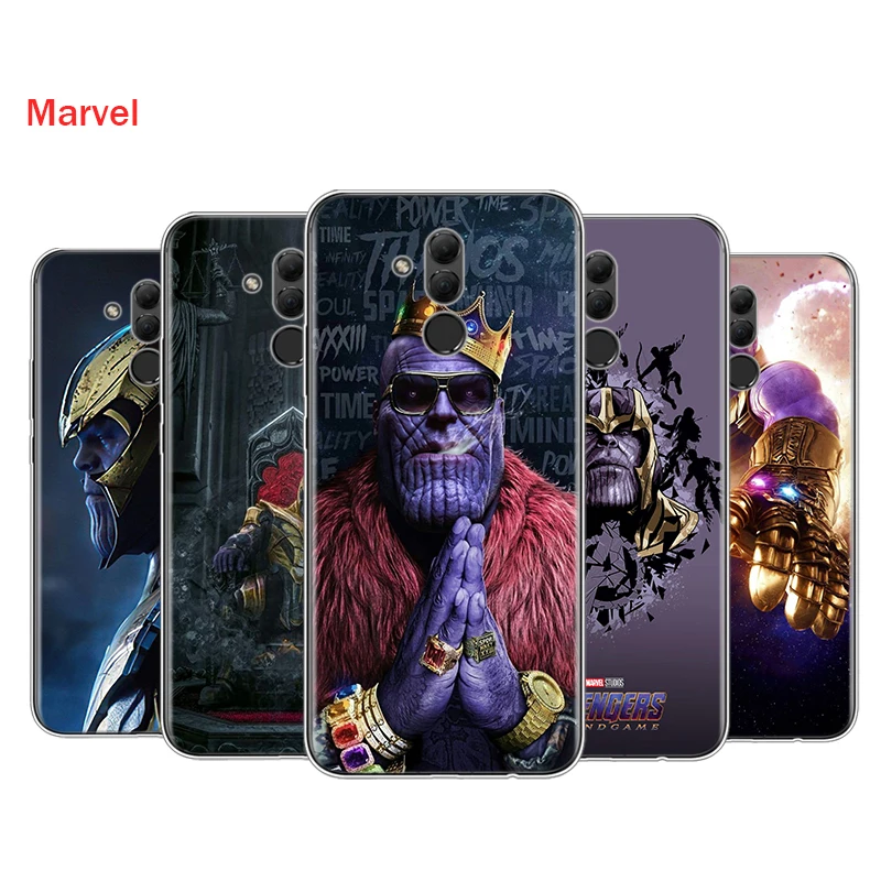 Силиконовый чехол Мстители танос для Huawei Mate 40 30 20 20X 10 RS P Smart 2021 2020 Z S Pro Plus Lite 2019
